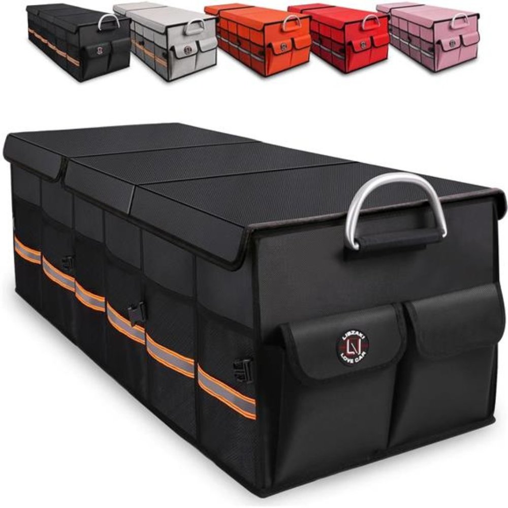 Trunk Organizer Cargo Organizer Trunk Storage Waterproof Collapsible Durable